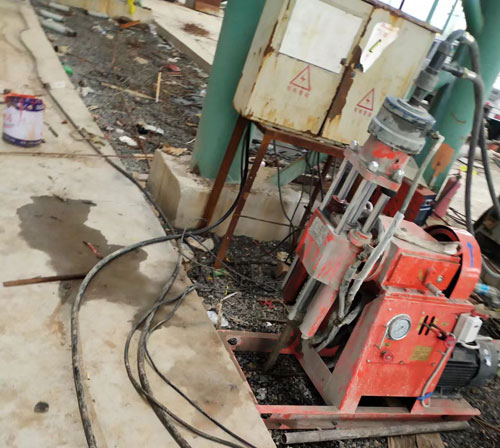 英州镇设备基础下沉注浆