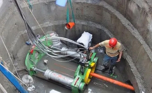 英州镇顶管注浆加固